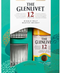 Alternative view of WHISKY GLENLIVET 12YO 0,7L 40% + SZKLANKI