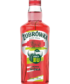 WÓDKA ŻUBRÓWKA ŻU WIŚNIA LIMONKA 0,5L 30%