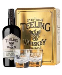 WHISKY TEELING SMALL BATCH 0,7L PUSZKA + 2 KIELISZKI