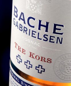 Alternative view of COGNAC BACHE GABRIELSEN TRE KORS 0,7L 40%