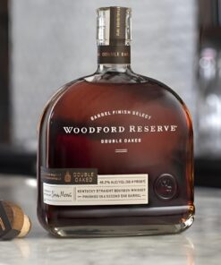 Alternative view of BOURBON WOODFORD RESERVE DOUBLE OAKED  0,7L 43,2%