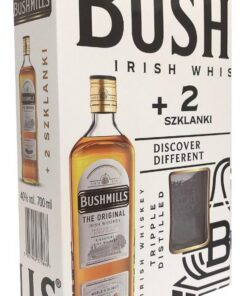 WHISKEY BUSHMILLS 0,7L + 2 SZKLANKI