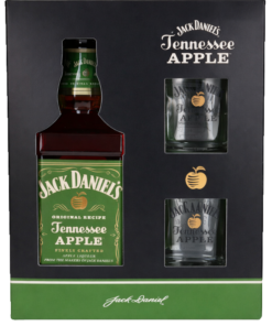 WHISKEY JACK DANIELS APPLE 0,7L 35% + 2 SZKLANKI