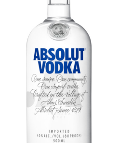 WÓDKA ABSOLUT CZYSTA 0,5L 40%