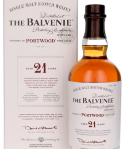 WHISKY BALVENIE 21YO PORT WOOD 0,7L 43%