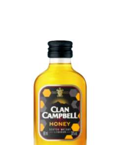 WHISKY CLAN CAMPBELL HONEY 0,09L 35%