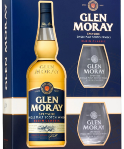 WHISKY GLEN MORAY 12YO 0,7L +2 SZKLANKI NA PREZENT